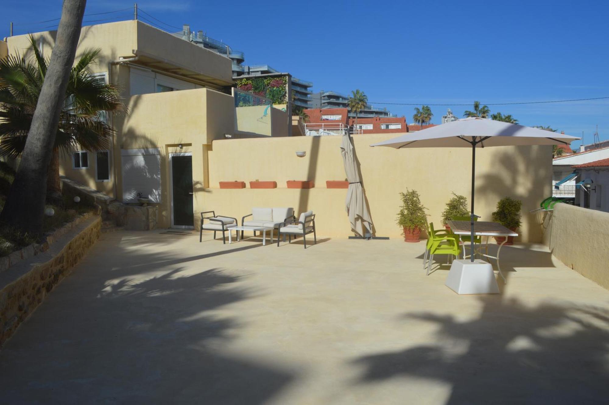 Excepcional Apartamento Loft A Pie De Playa En Chalet Roquetes Alicante Bagian luar foto