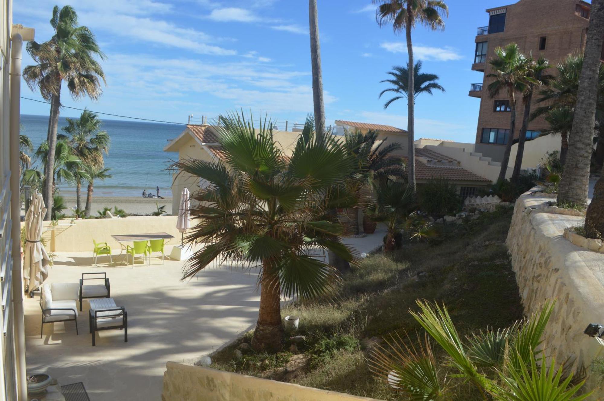 Excepcional Apartamento Loft A Pie De Playa En Chalet Roquetes Alicante Bagian luar foto